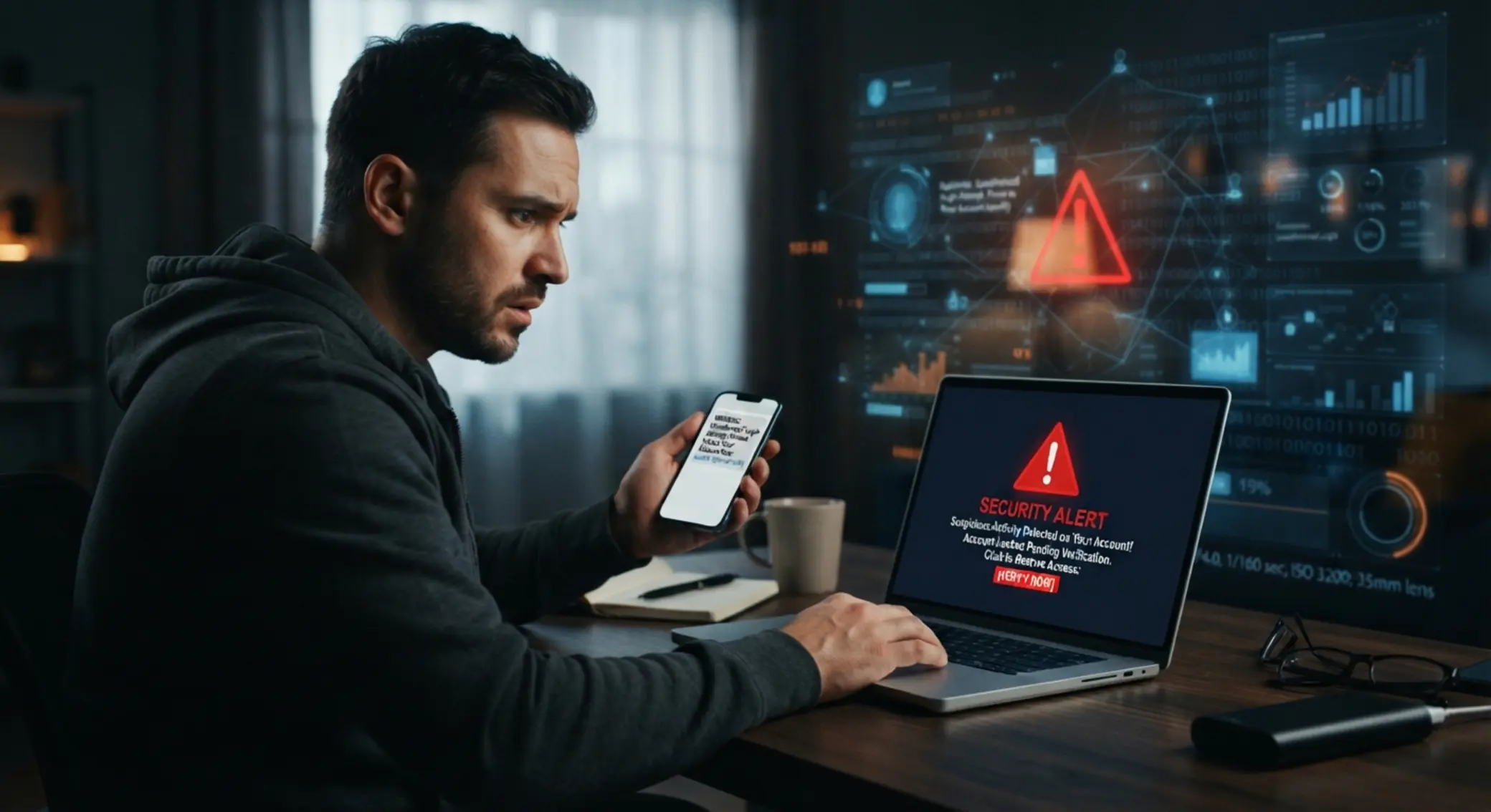 Ostrzeżenie przed oszustwem phishingowym przy płatnościach online