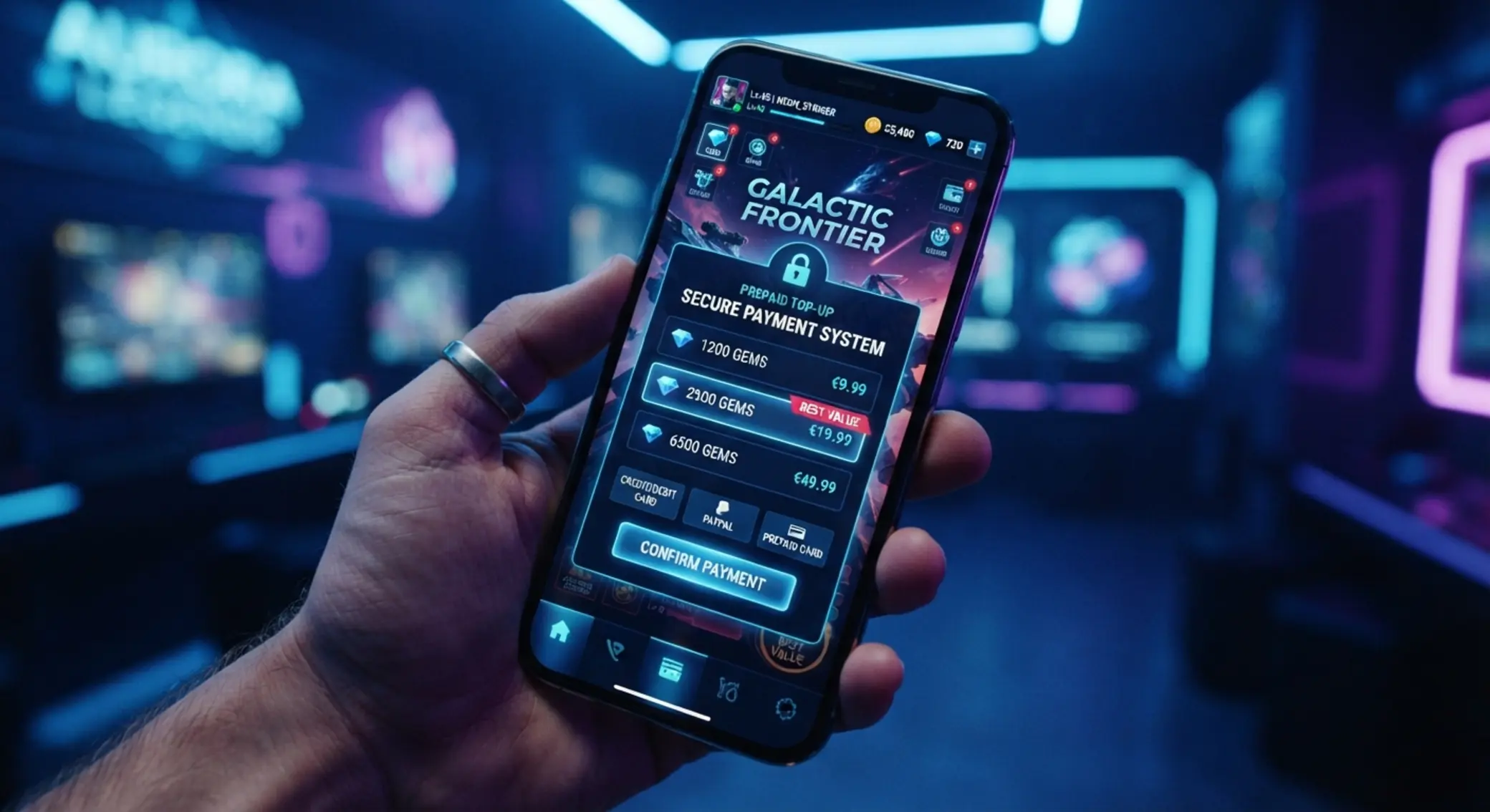iWild Casino i Paysafecard na telefonie Smartfon z mobilną płatnością Paysafecard